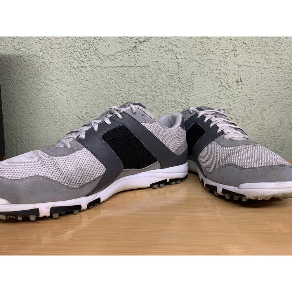 Nike Air Range WP Golf Shoes Size Men's 11.5‎ White Grey Red 418541-161